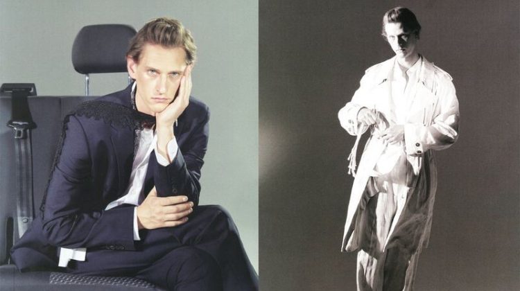 Rogier Bosschaart Dons Romantic Style for GQ Turkey