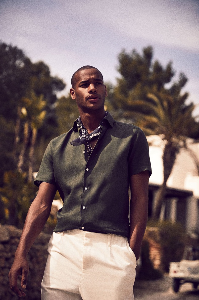 Sacha M'Baye Reiss Summer Holiday 2019 Editorial