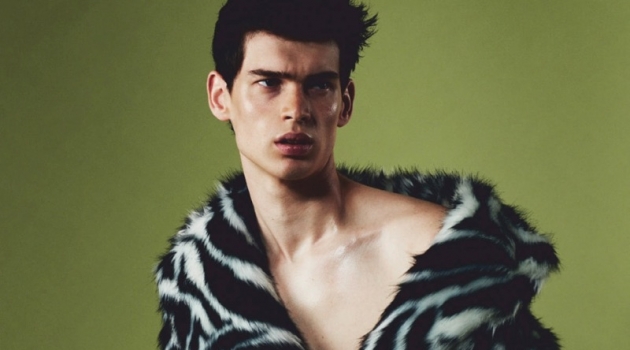 Tom Hughes Steps Into Fall with Bold Fashions for Attitude Tom Hughes Steps Into Fall with Bold Fashions for Attitude