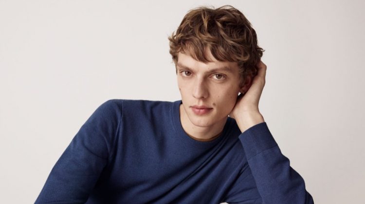 Leon Dame fronts the UNIQLO LifeWear fall-winter 2019 men's campaign.