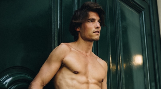 Yannick Hansen Takes to the Streets of Paris for Photo Set Taking to the streets of Paris, Yannick Hansen poses for the lens of Allen Henson.
