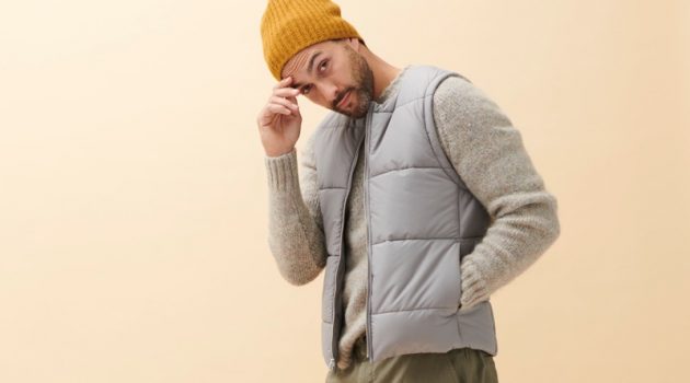 Noah & Charles Layer for Fall in Alex Mill Collection Noah Mills layers in a fall 2019 look from Alex Mill.