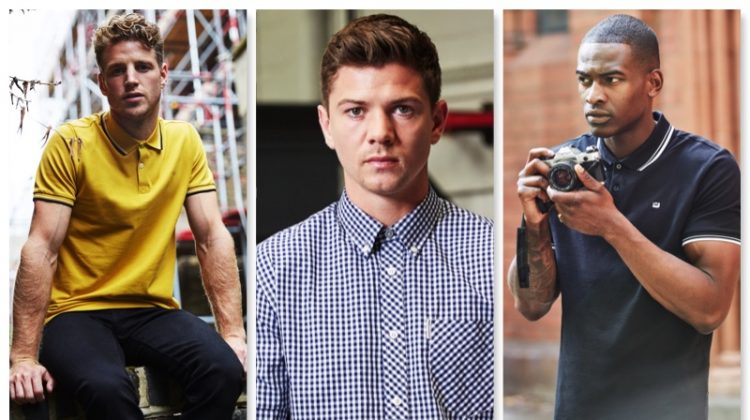 Ben Sherman features Roger Frampton, Luke Campbell, and Chris Reid in 'The Series AW19.'