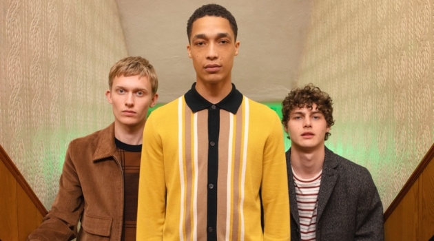 Ben Sherman Champions Quintessential British Style for Fall '19 Campaign Tom Craig photographs Freddie Dennis, Luke Cousins, and Darwin Gray for Ben Sherman's fall-winter 2019 campaign.