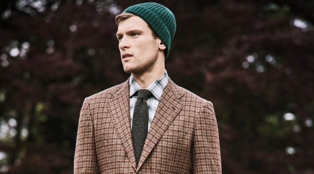 Elliott Reeder Dons Classic Menswear for Goodman's Guide Elliott Reeder Dons Classic Menswear for Goodman's Guide