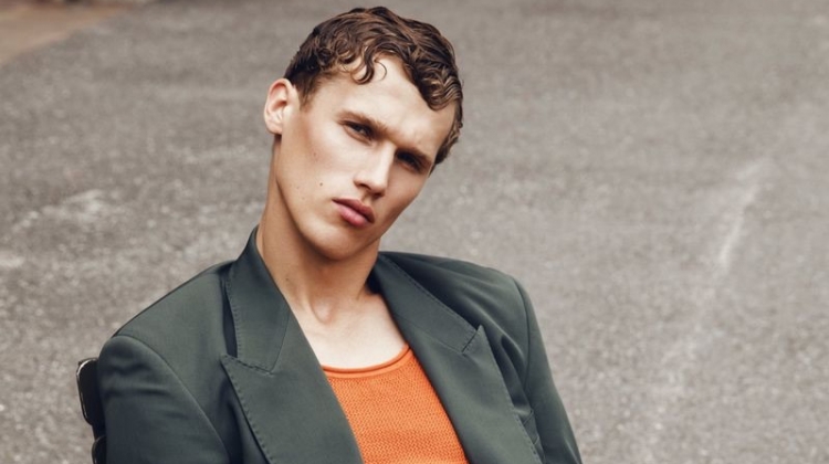 Bram Valbracht is a Sharp Dresser for L’Officiel Lithuania