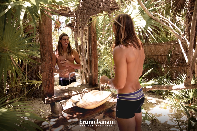 Travis Smith appears in Bruno Banani's campaign.