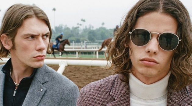 Luca, Erin + More Star in Bugatchi Fall '19 Campaign Luca Bertea and Erin Mommsen star in Bugatchi's fall-winter 2019 campaign.