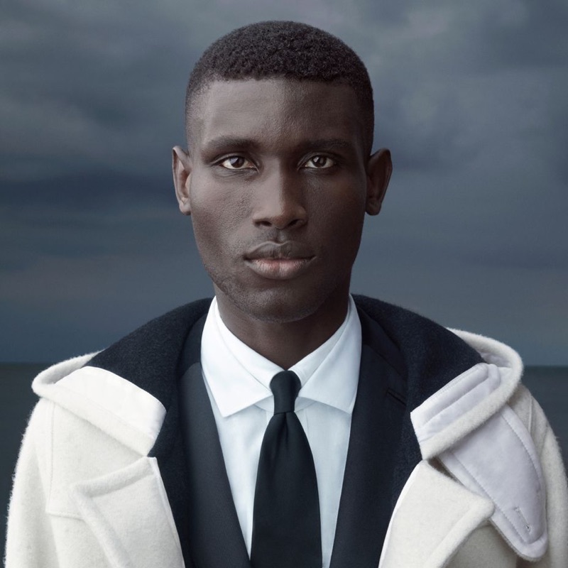 Maxwell Annoh fronts Burberry's fall-winter 2019 campaign.