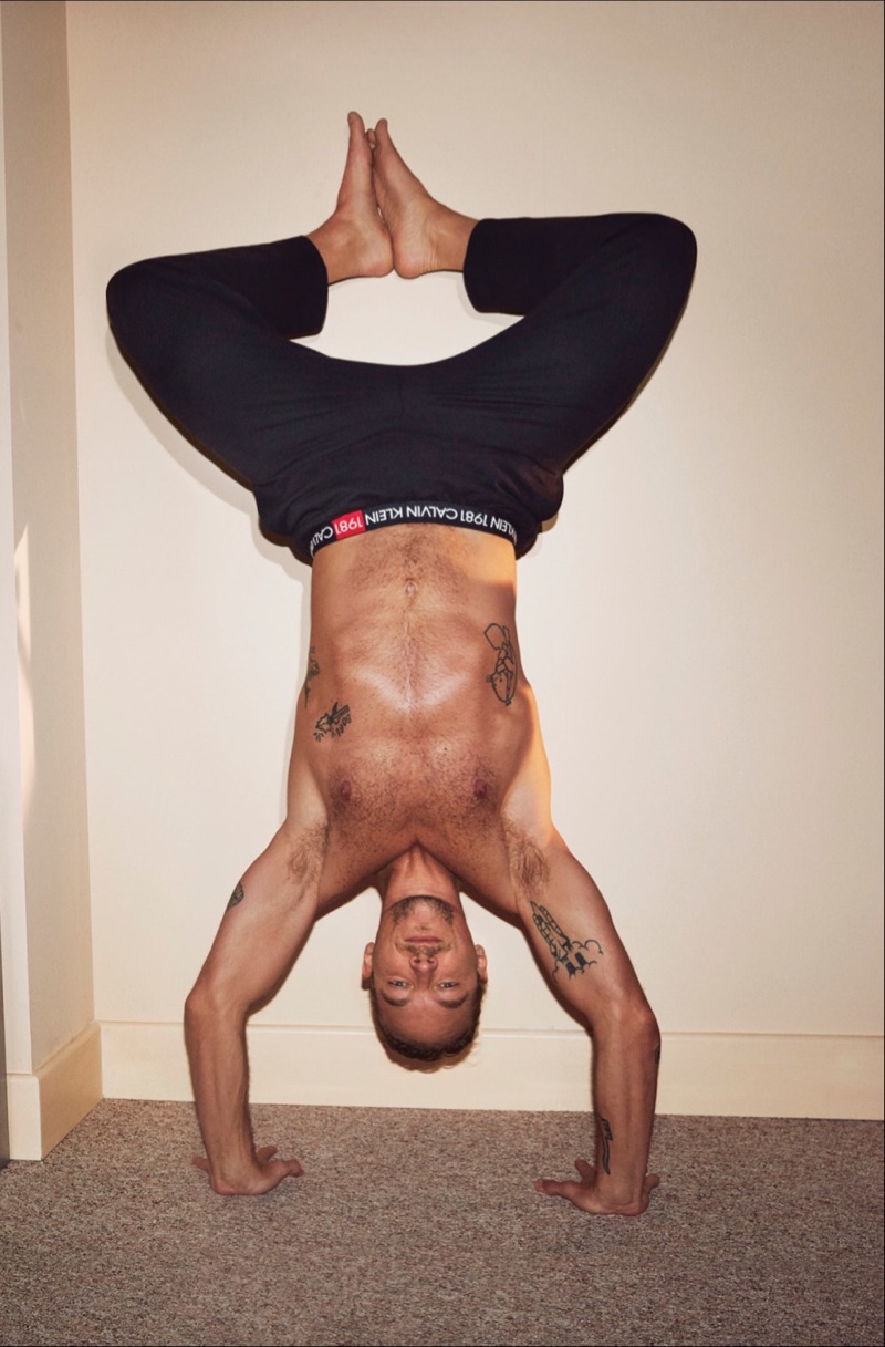 Diplo appears in Calvin Klein's fall-winter 2019 underwear campaign.