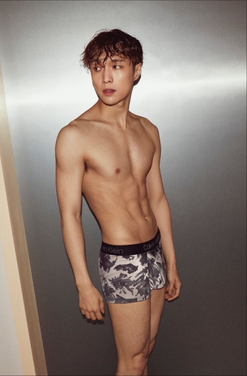Lay Zhang fronts Calvin Klein's fall-winter 2019 underwear campaign.