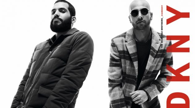 The Martinez Brothers star in DKNY's fall 2019 men's campaign.