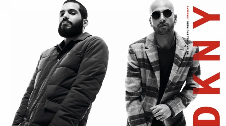 The Martinez Brothers star in DKNY's fall 2019 men's campaign.