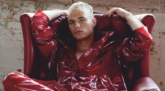 Denek Kania Rocks Bold Fall Looks for Attitude Cover Shoot Denek Kania Rocks Bold Fall Looks for Attitude Cover Shoot