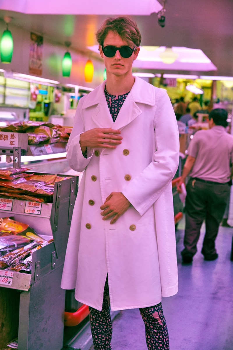 Nathan Morgan stars in a Fashionisto Exclusive photographed by Sam Wallander.