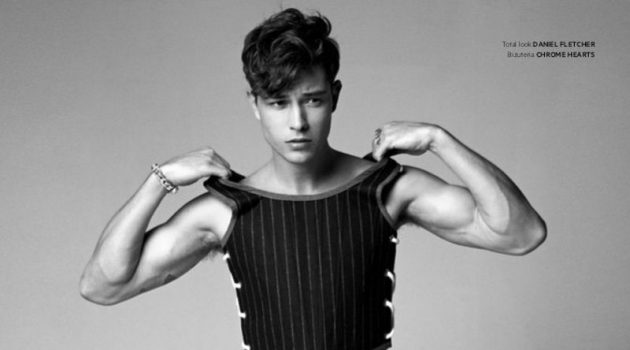 Francisco Lachowski Rocks Statement Tailoring for L'Officiel Hommes Poland Francisco Lachowski Rocks Statement Tailoring for L'Officiel Hommes Poland