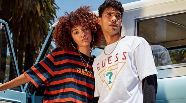 GUESS Originals Makes a Case for Nostalgic Style with Fall '19 Campaign Alexis Ordonez stars in GUESS Originals' fall 2019 campaign.