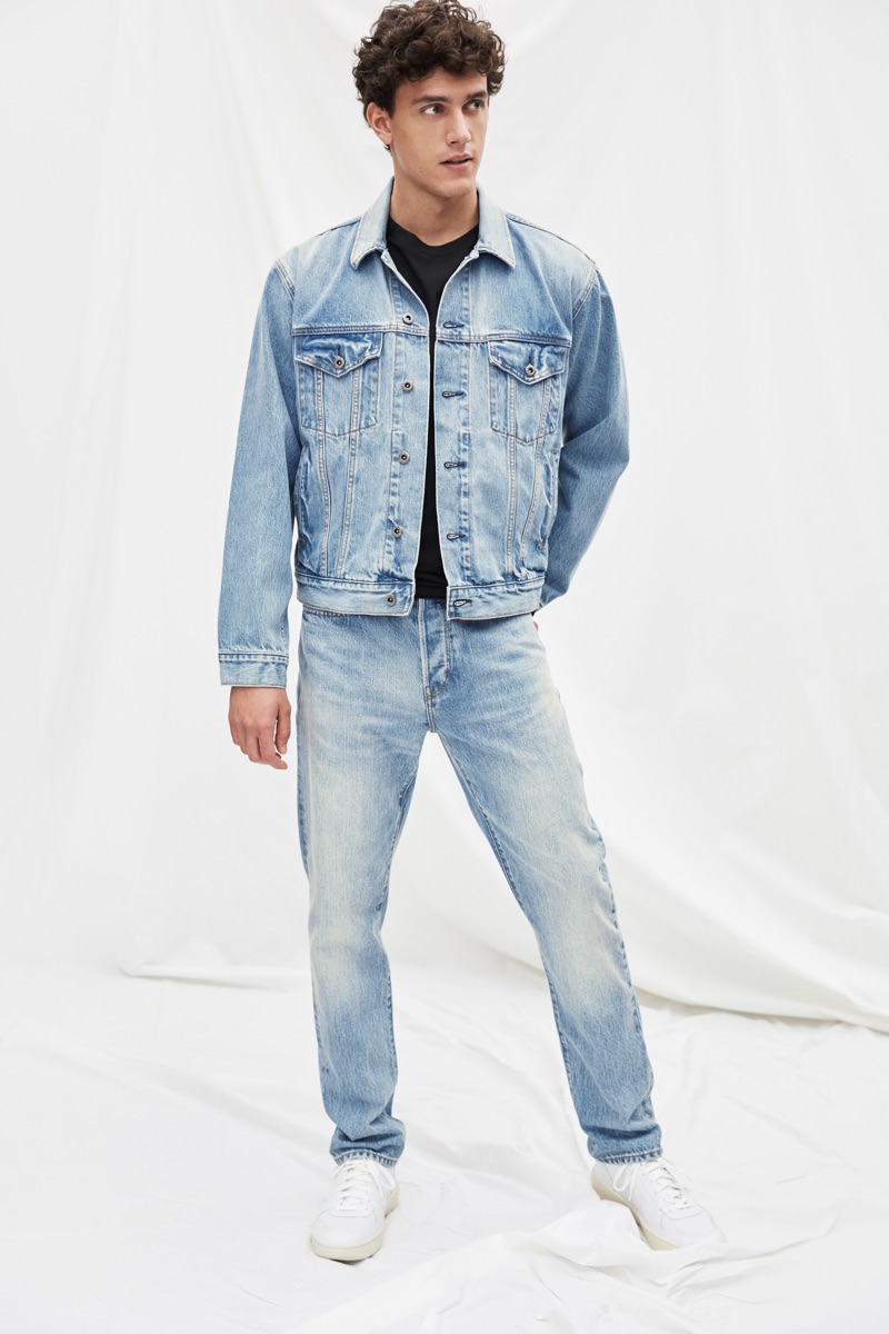 gap icon denim jacket men