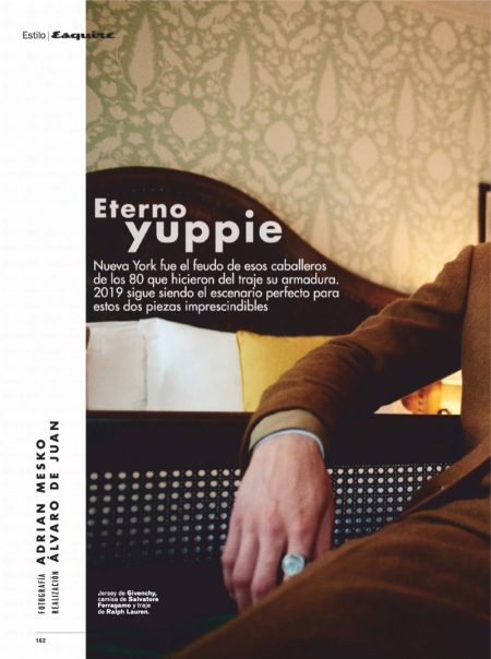 Janis Ancens is an Eternal Yuppie for Esquire España