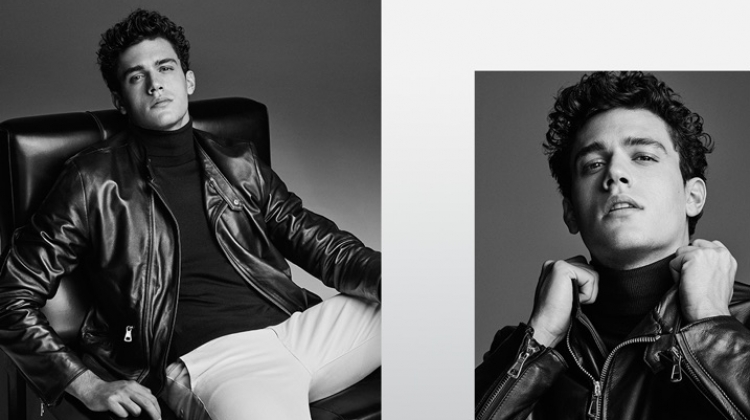 Xavier Serrano fronts Liu Jo Uomo's fall-winter 2019 campaign.