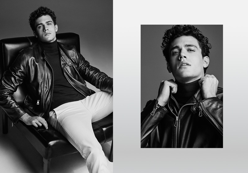 Xavier Serrano fronts Liu Jo Uomo's fall-winter 2019 campaign.