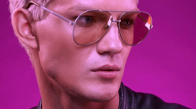 Wear Pink Aviator Sunglasses & Take Your Fashion Statement to the Next Level Male Model Aviator Sunglasses