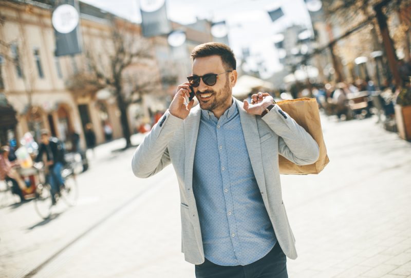 Man Shopping