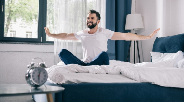 How Mattress and Rugs can Make Your Life Comfortable Man in Furnished Bedroom