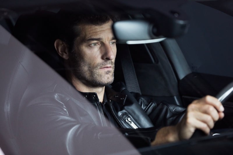 Mark Webber BOSS Porsche Fall Winter 2019 Campaign