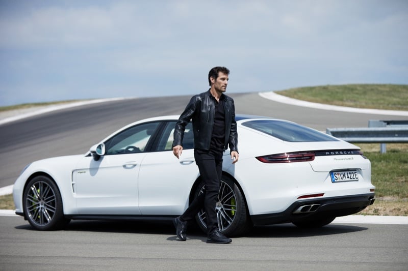 Mark Webber BOSS Porsche Fall Winter 2019 Campaign
