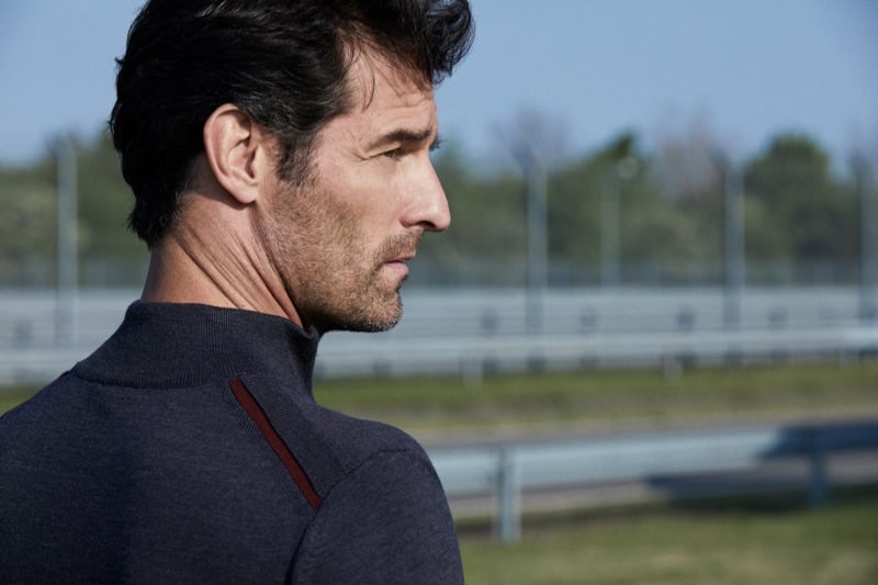 Mark Webber BOSS Porsche Fall Winter 2019 Campaign