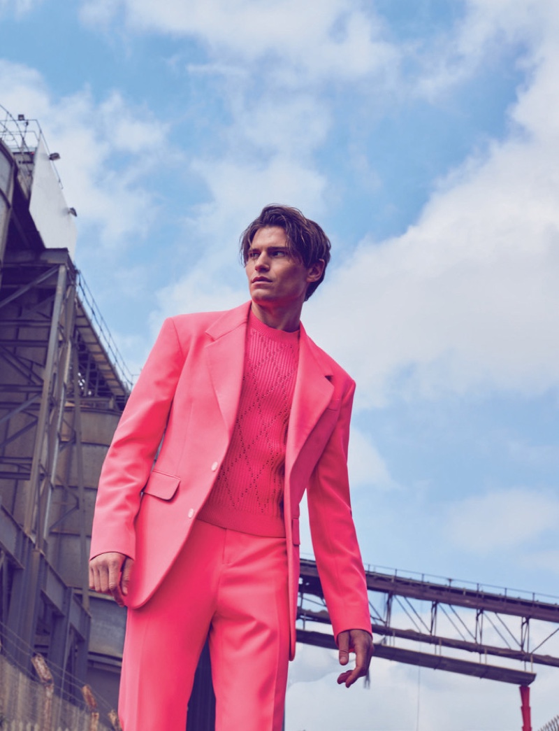 Oliver Cheshire 2019 L'Officiel Hommes Ukraine Editorial