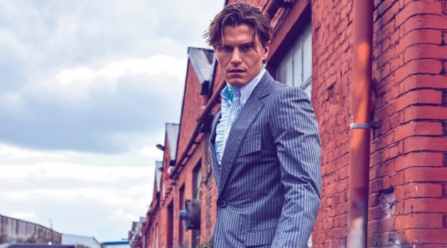 Oliver Cheshire Dons Bold Numbers for L'Officiel Hommes Ukraine Oliver Cheshire Dons Bold Numbers for L'Officiel Hommes Ukraine