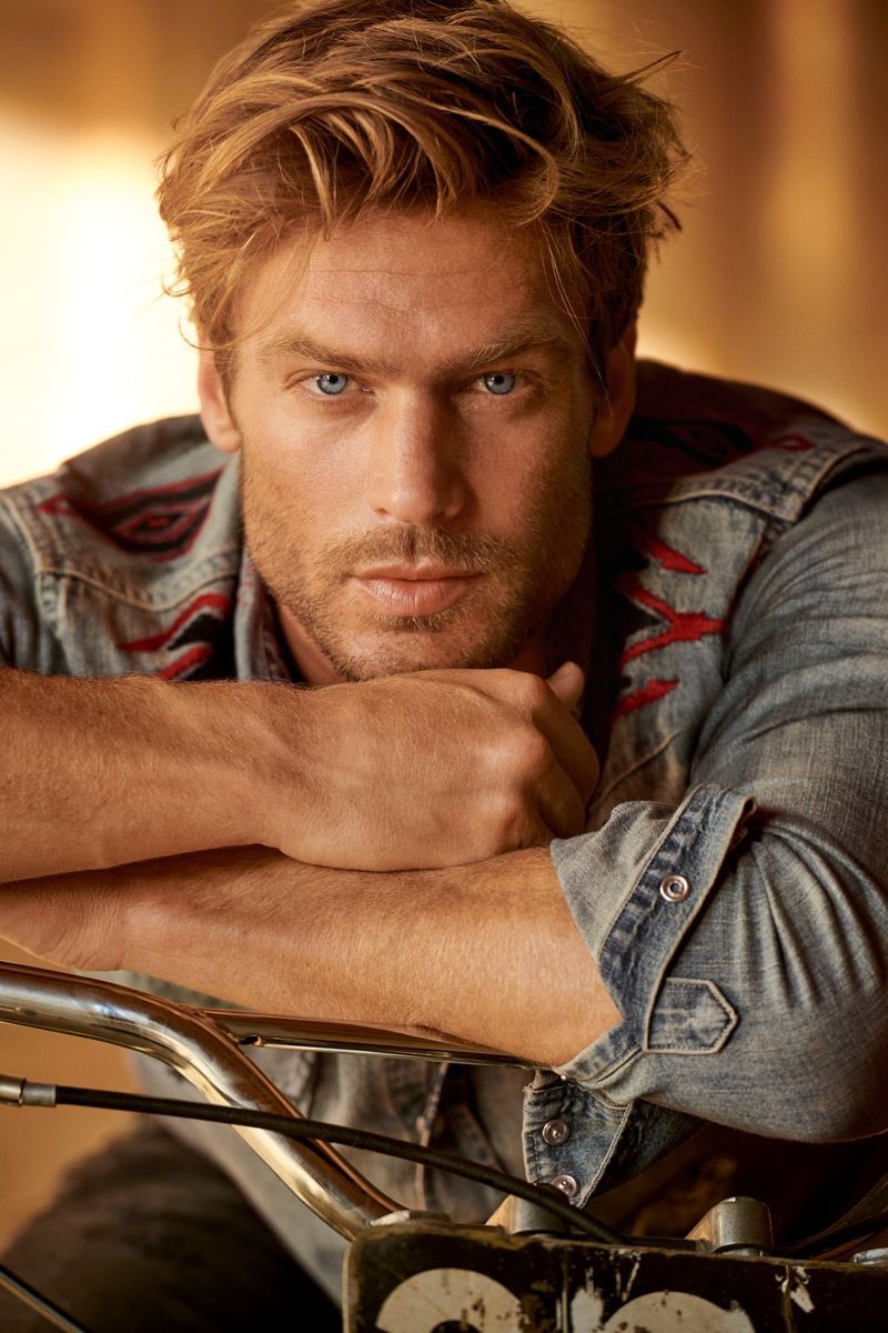 Jason Morgan stars in POLO Ralph Lauren's fall-winter 2019 campaign.