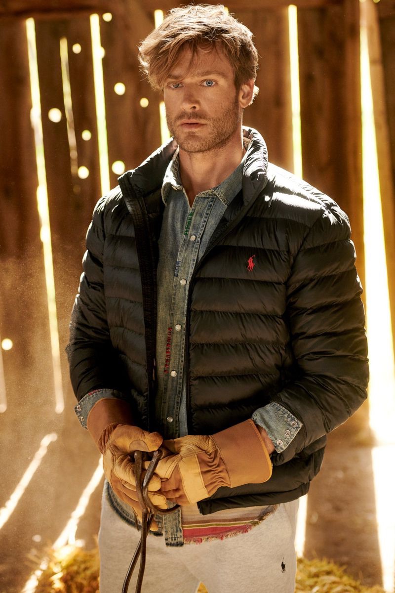 POLO Ralph Lauren taps Jason Morgan to star in its fall-winter 2019 campaign.