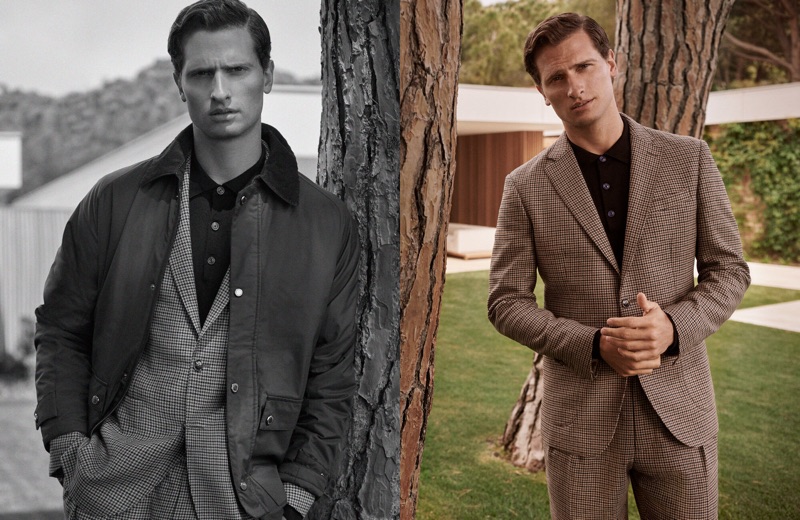 Pedro del Hierro enlists Tom Warren to star in its fall 2019 edit.