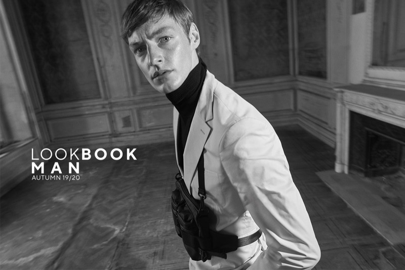 Roberto Sipos stars in Reserved's fall 2019 men's lookbook.