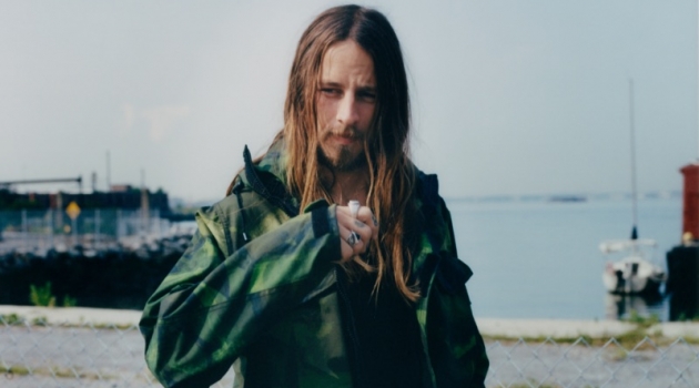 Riley Hawk Sports Rag & Bone Fall Styles for Photo Project Front and center, Riley Hawk rocks a graphic parka from Rag & Bone.