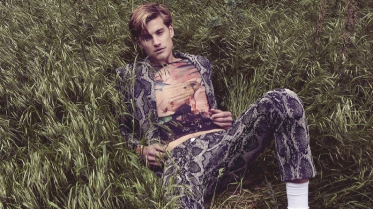 Rob Knighton is a Style Peacock for GQ Latin America