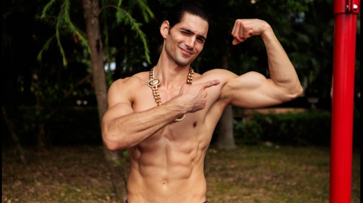 Viva Versace! Taner Sigirtmac Goes Retro for FACTORY Fanzine