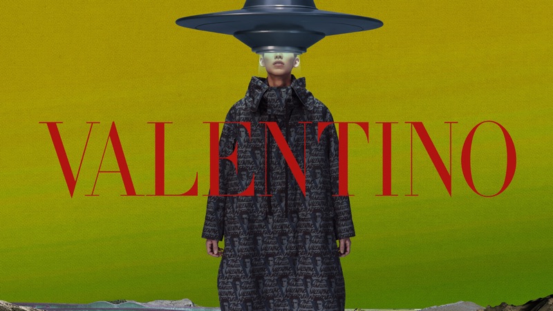 Keiju Furuya stars in Valentino's fall-winter 2019 men's campaign.