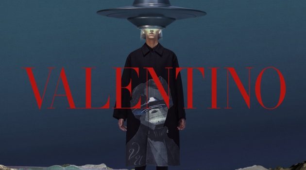 Valentino Fall '19 Campaign is from Another World Ids Van Den Booren fronts Valentino's fall-winter 2019 men's campaign.