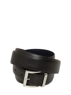 3.5cm Calfskin Double Belt W/buckle 3.5cm Calfskin Double Belt W/buckle