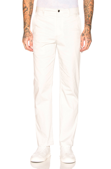 satin trousers white