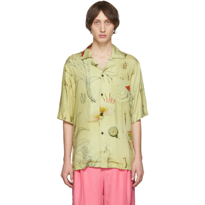 botanical print shirt