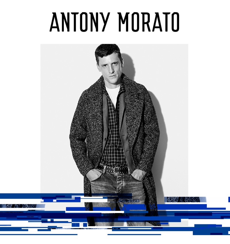 George Barnett fronts Antony Morato's fall-winter 2019 campaign.