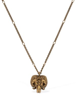 Aries Motif Chain Necklace Aries Motif Chain Necklace