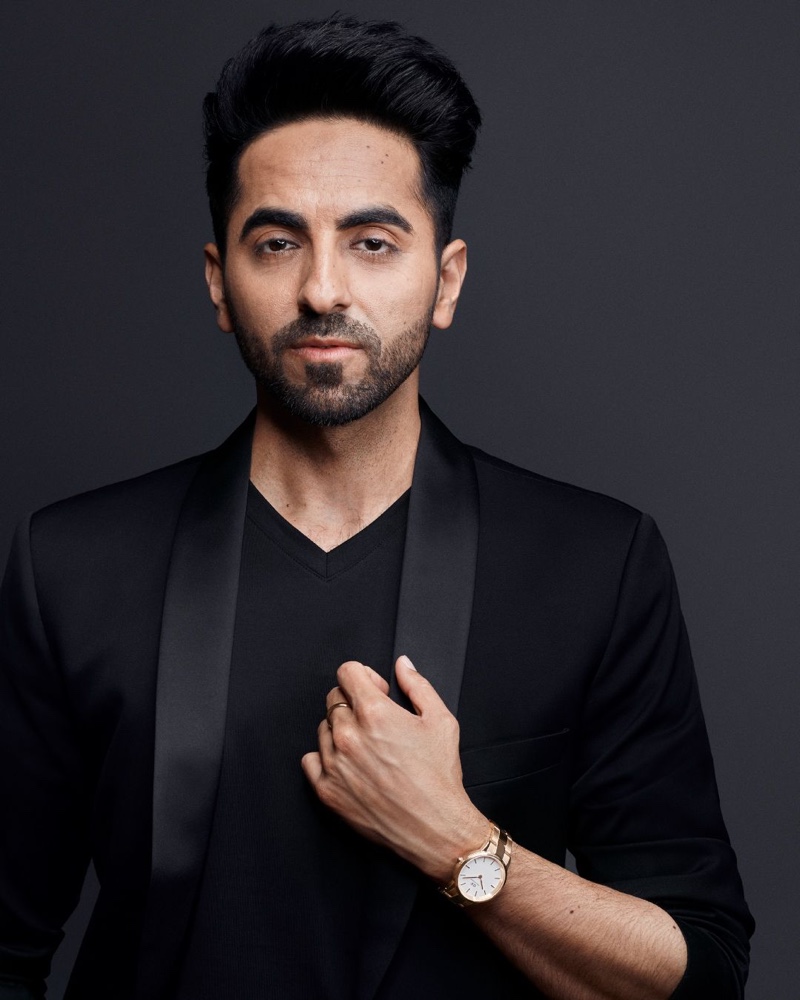 Indian actor Ayushmann Khurrana stars in Daniel Wellington's Iconic Link campaign.