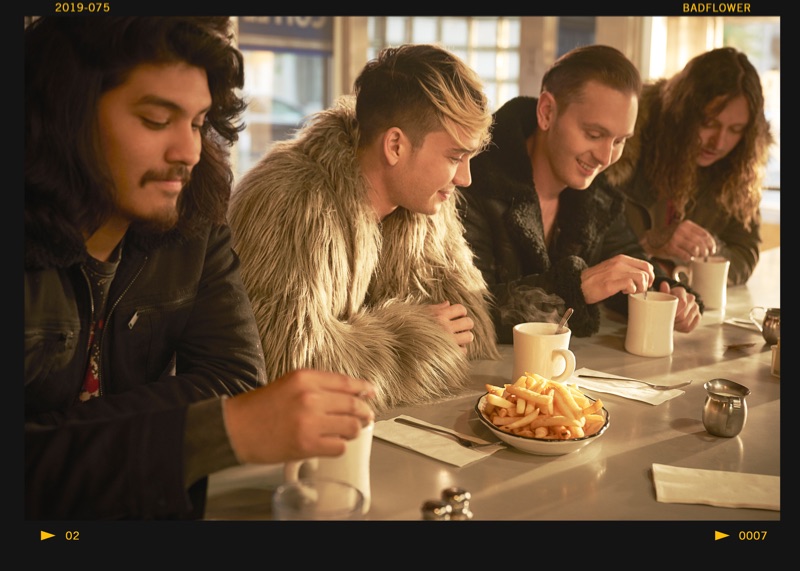 Badflower stars in the John Varvatos Star USA fall-winter 2019 campaign. » Rock Band Badflower Fronts John Varvatos Star USA Fall '19 Campaign Badflower stars in the John Varvatos Star USA fall-winter 2019 campaign.