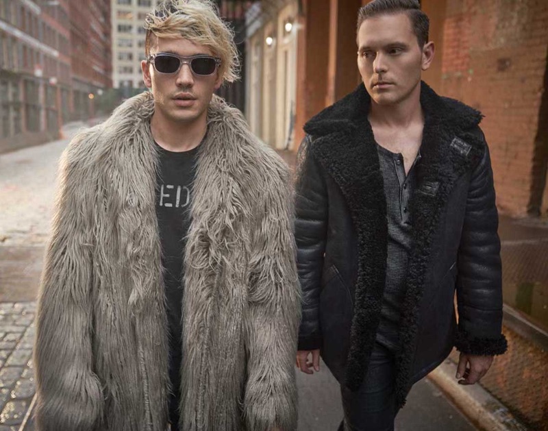 A cool vision, Badflower fronts John Varvatos Star USA's fall-winter 2019 campaign.